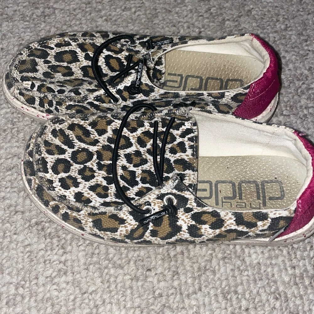 Little Girls Hey Dudes size 11